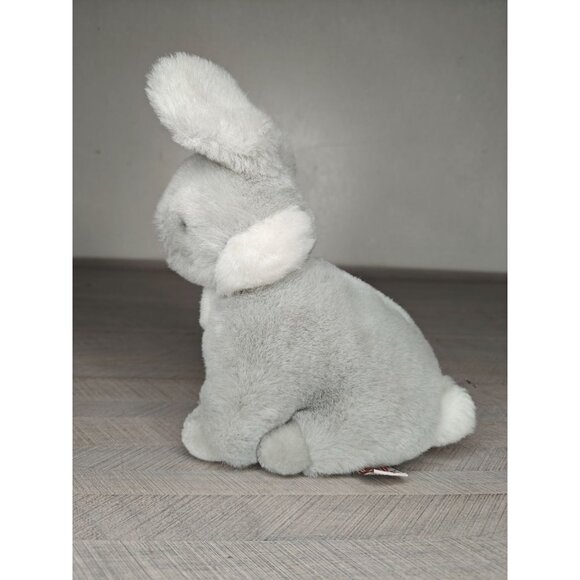 Vintage Gund 1988 Plush Grey Bunny Rabbit Stuffed Animal Toy Korea - Picture 3 of 9